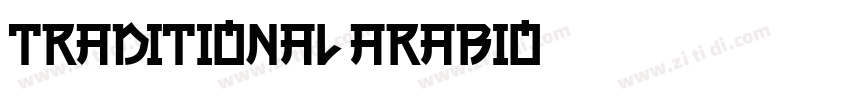 traditional arabio字体转换 traditional arabio字体转换